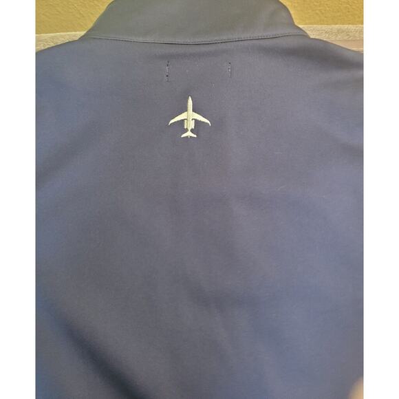 💙 Peter Millar Crown Performance Full-Zip Jacket Women’s S Blue XOJet Aviation - Picture 6 of 9